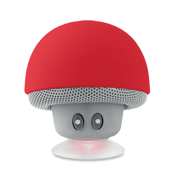 MUSHROOM - Mushroom 3W wireless speaker - Red