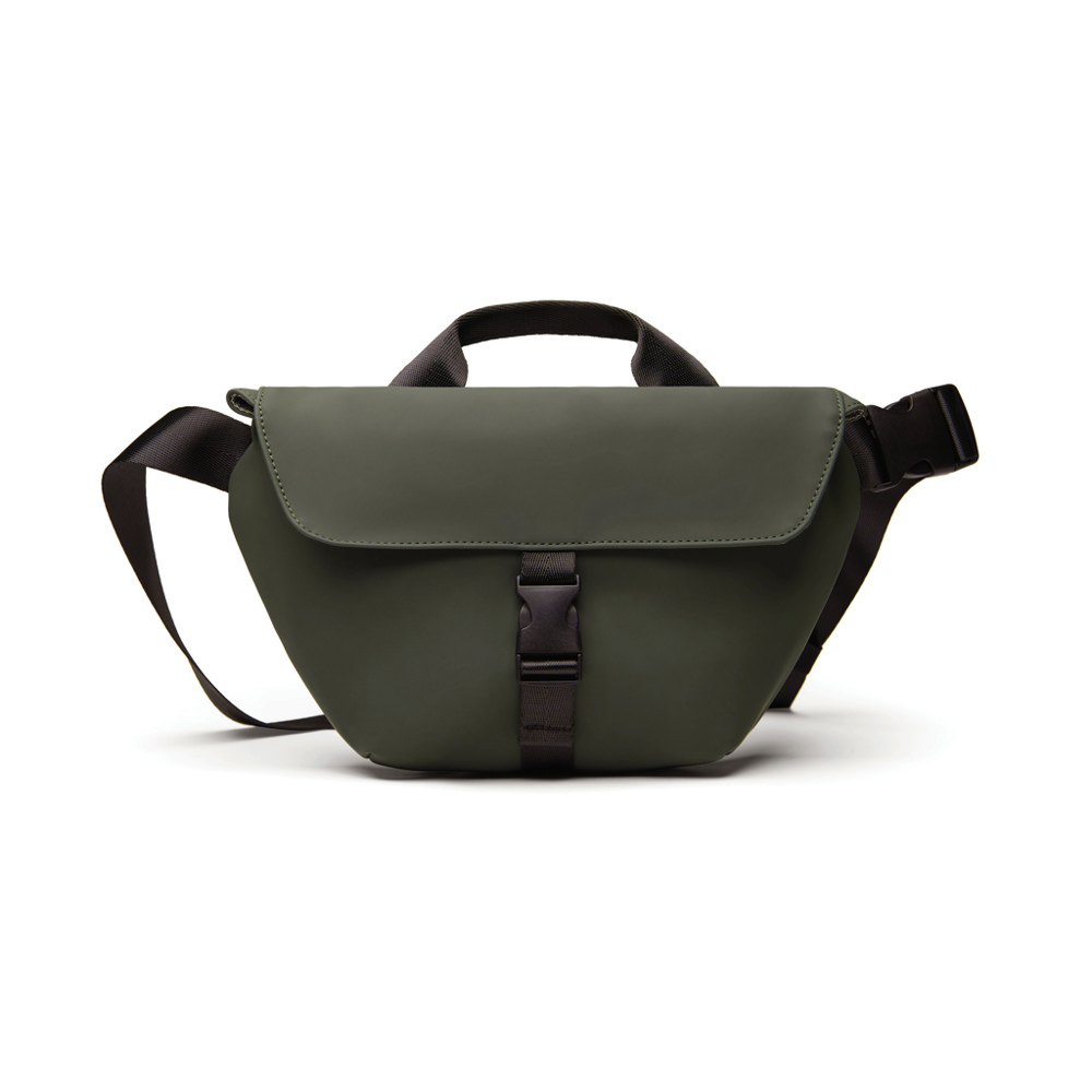 VINGA Baltimore RCS sling bag - green (± PMS 19-0414 TPG)