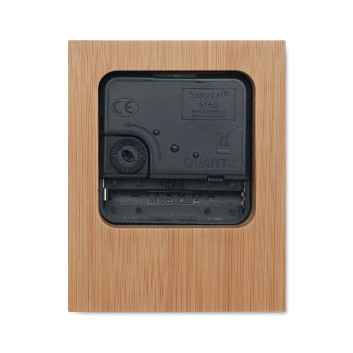 CLAMBU - Bamboo table clock