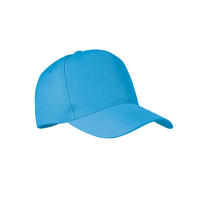SENGA - 5 Panel rpet cap 210 gr/m² - Turquoise