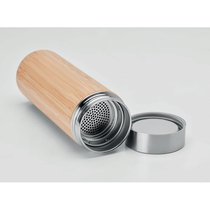 BATUMI - Double wall bamboo flask 400ml