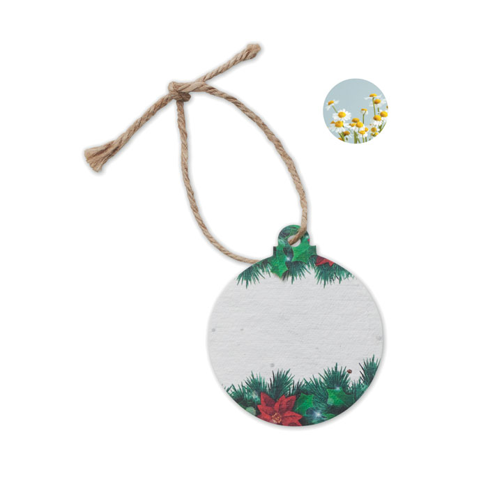 BAUSEED - Seed paper Xmas ornament
