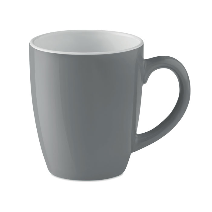 COLOUR TRENT - Ceramic coloured mug 290 ml - Grey