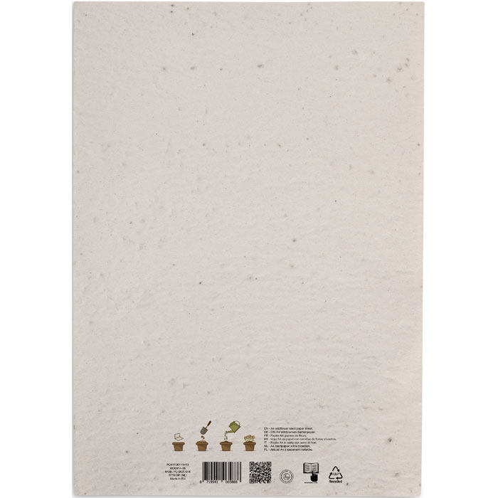 ASIDI - A4 wildflower seed paper sheet