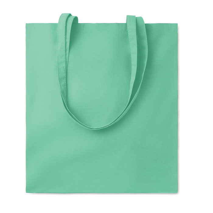 COTTONEL COLOUR + - 140gr/m² cotton shopping bag - Mint Green