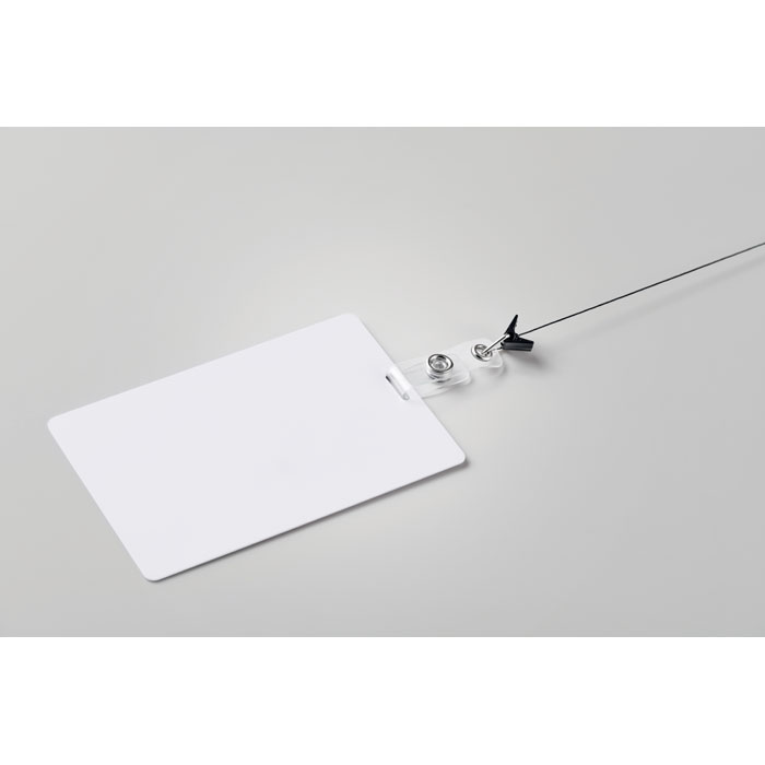 BADLARGE - Lanyard badge 120 x 80mm