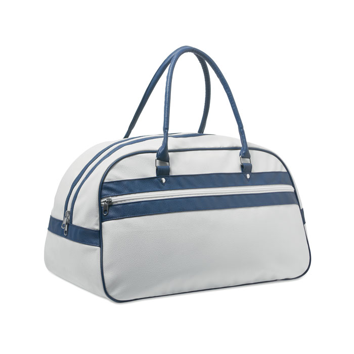 NOSTALGIC - PU sports bag - White