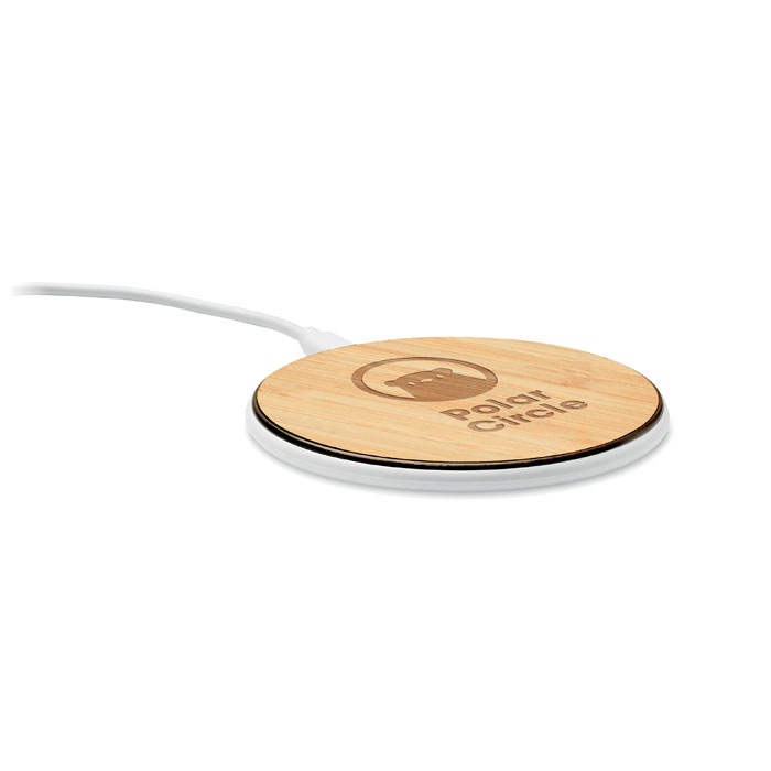 DESPAD + - Bamboo wireless charger 15W