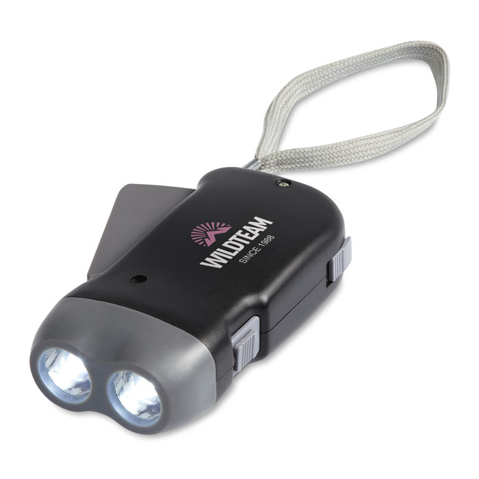 ROBIN - 2 LED dynamo torch