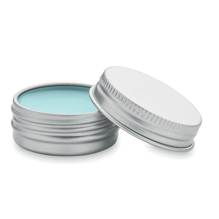 BALM - Vegan lip balm in round tin - Baby Blue
