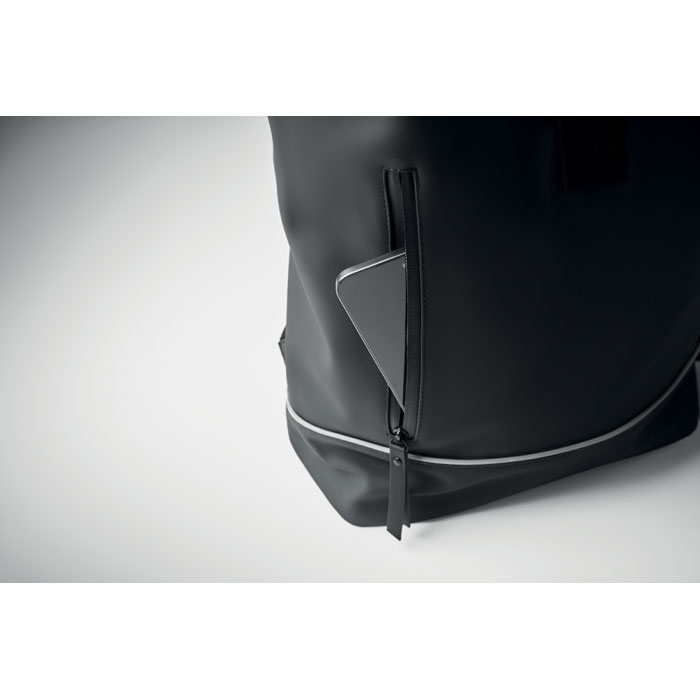 LAPTOSA - Laptop 15" roll top PU backpack
