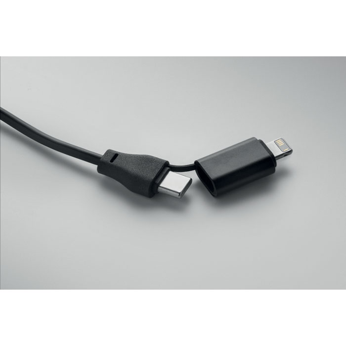 BULE - Key ring with 4 in 1 60W cable