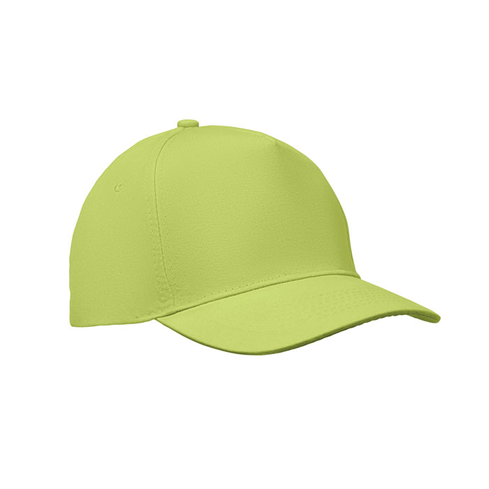 SUNNY - 5 panel baseball cap 180 gr - Lime