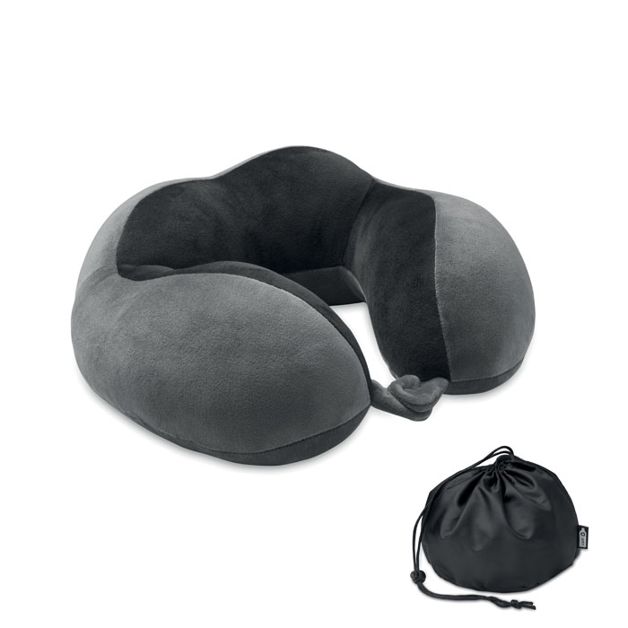 HEDREST - Travel pillow in foam - Stone Grey