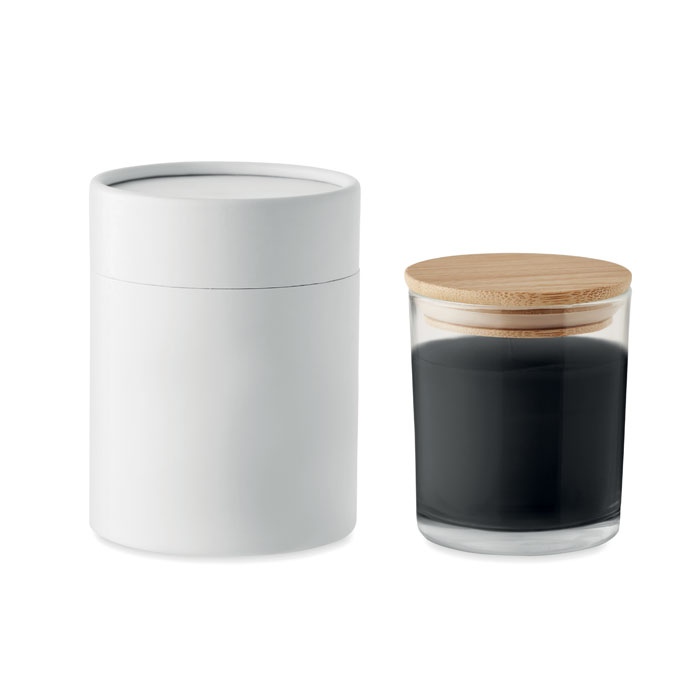 ANCIENT - Vanilla fragranced candle - Black