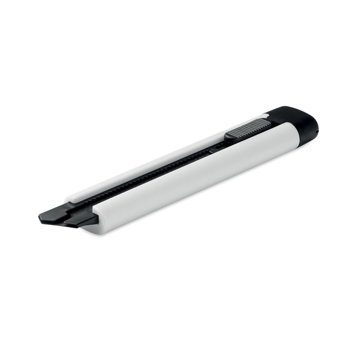 BLADE + - Large retractable knife - White