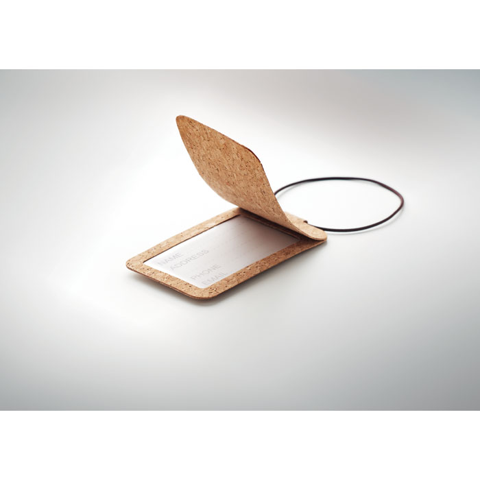 OVALIS - Cork luggage tag