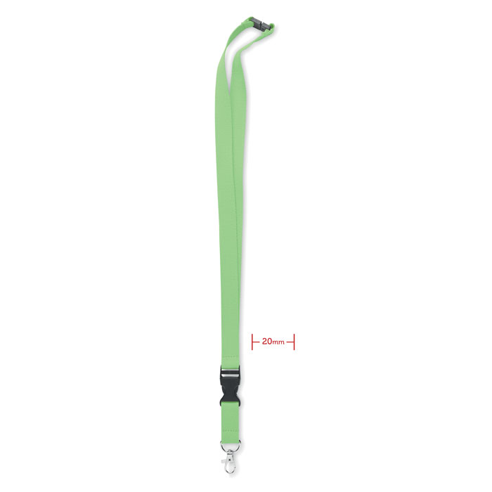LANNYCOT - Lanyard cotton 20mm - Lime