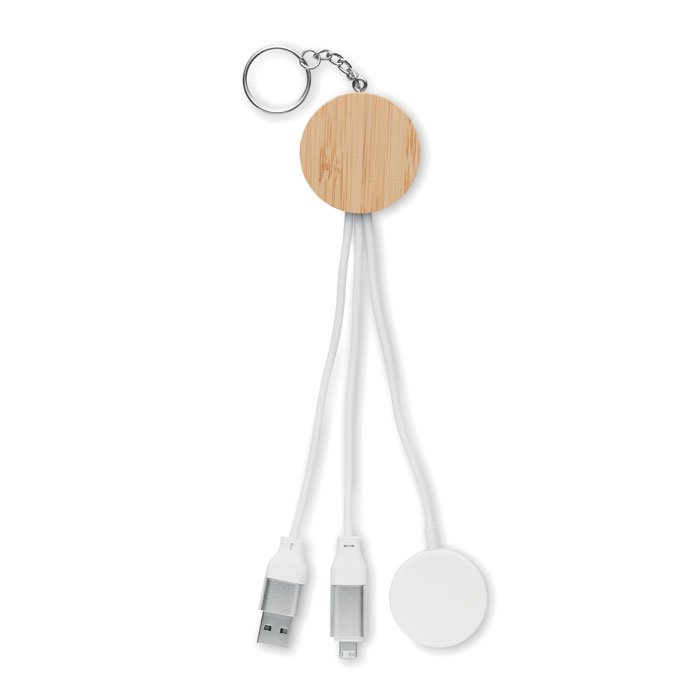 BULE - Key ring with 4 in 1 60W cable