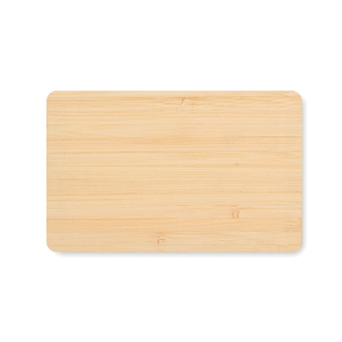 CUSTOS + - RFID card in bamboo material