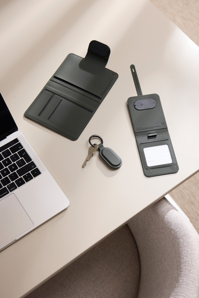 VINGA Baltimore RCS Luggage Tag With Finder Dual