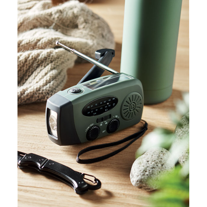 ONDA - Portable radio with LED torch
