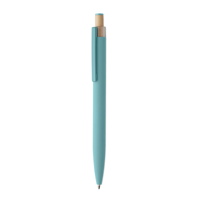 BERGAMO ++ - Recycled aluminium pen - Baby Blue