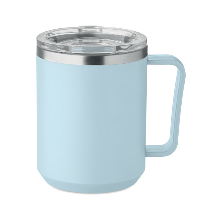 COCOA - Double wall mug 400ml - Baby Blue