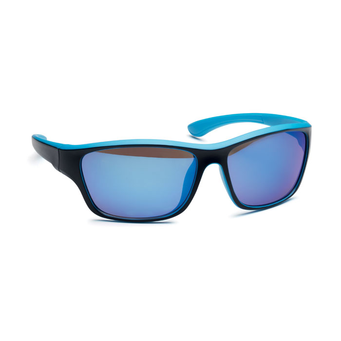 YUMA - Mirrored sport sunglasses UV400 - Turquoise