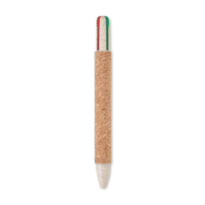 ARBOCHO - Cork 4-colour ink ball pen