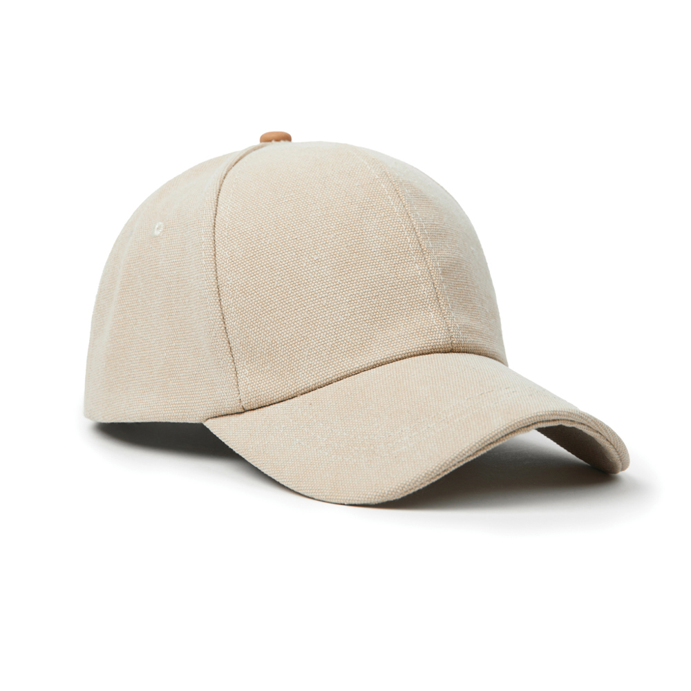 VINGA Bosler AWARE™ canvas cap - beige (± PMS 14-1012)