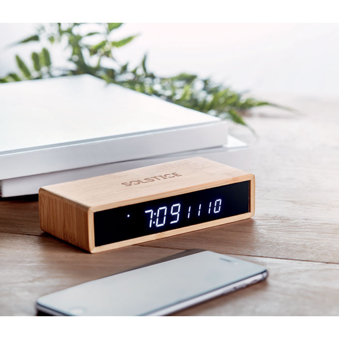 MORO - Wireless charger in bamboo 5W