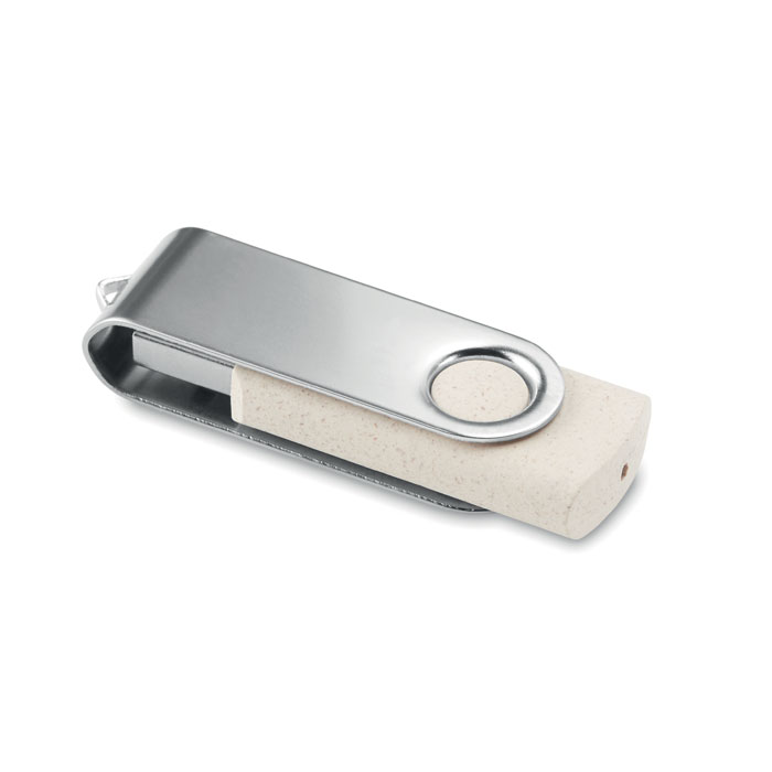 TECHMATE+ - Wheat straw PP 50/50 USB 16GB
