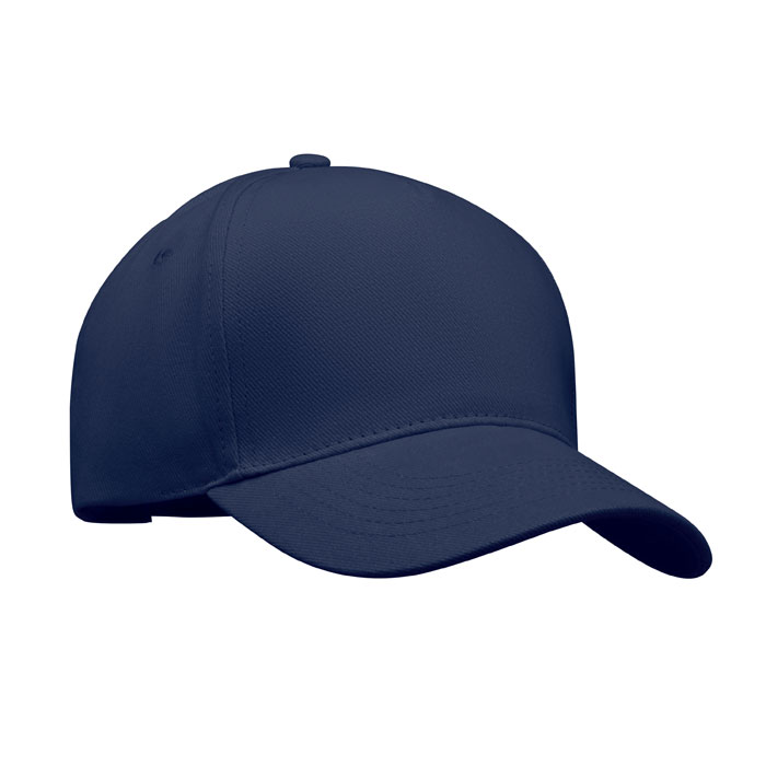 LONG BEACH SINGA - 5 Panel baseball cap 260 gr/m - French Navy