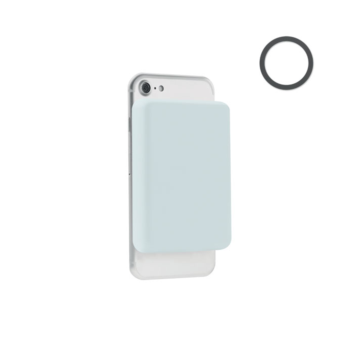DOUBLETIC - Magnetic Powerbank 5000mAh 15W - Baby Blue