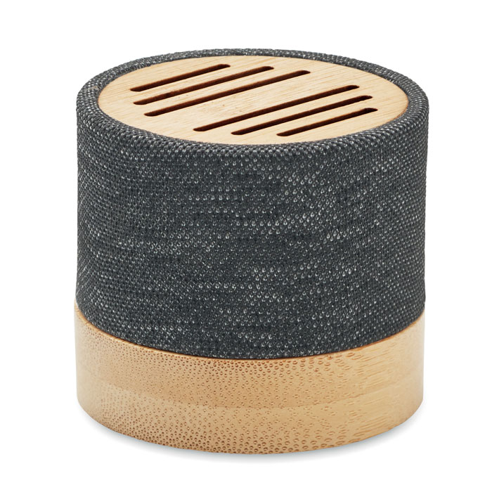 BOOL - Bamboo RPET wireless speaker - Black