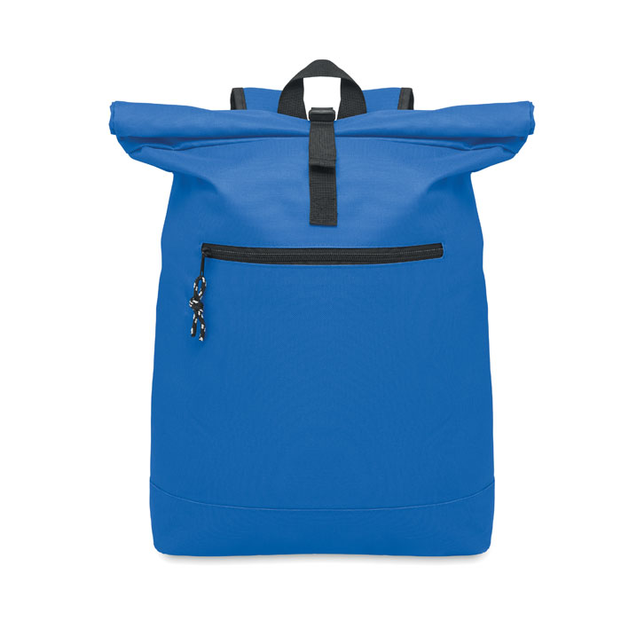 IREA - 600Dpolyester rolltop backpack - Royal Blue