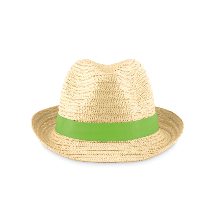 BOOGIE - Paper straw hat - Lime