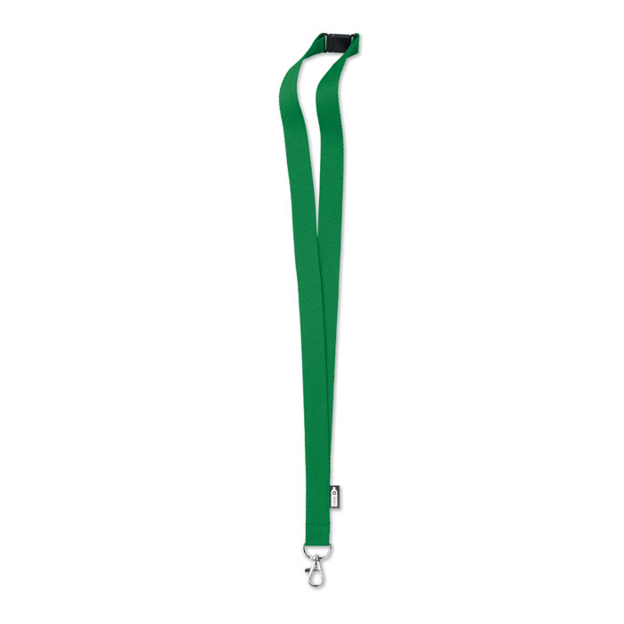 LANY RPET - Lanyard in RPET 20 mm - Green