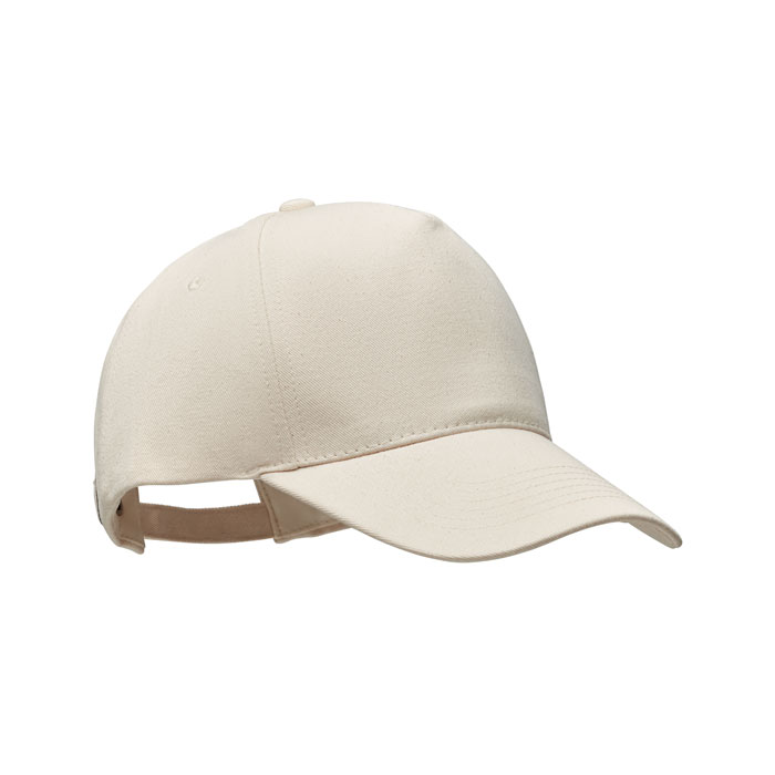 BICCA CAP - Organic cotton cap 250 gr/m² - Beige