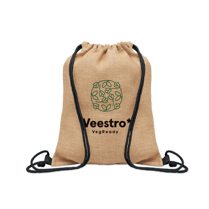 FUKURO - Jute drawstring bag