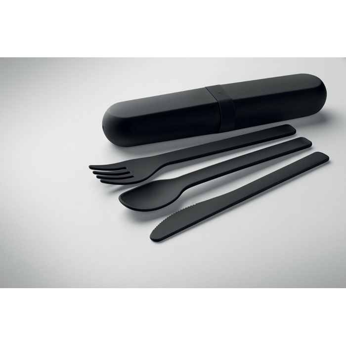 BITEFUL - Cutlery set and case in PLA