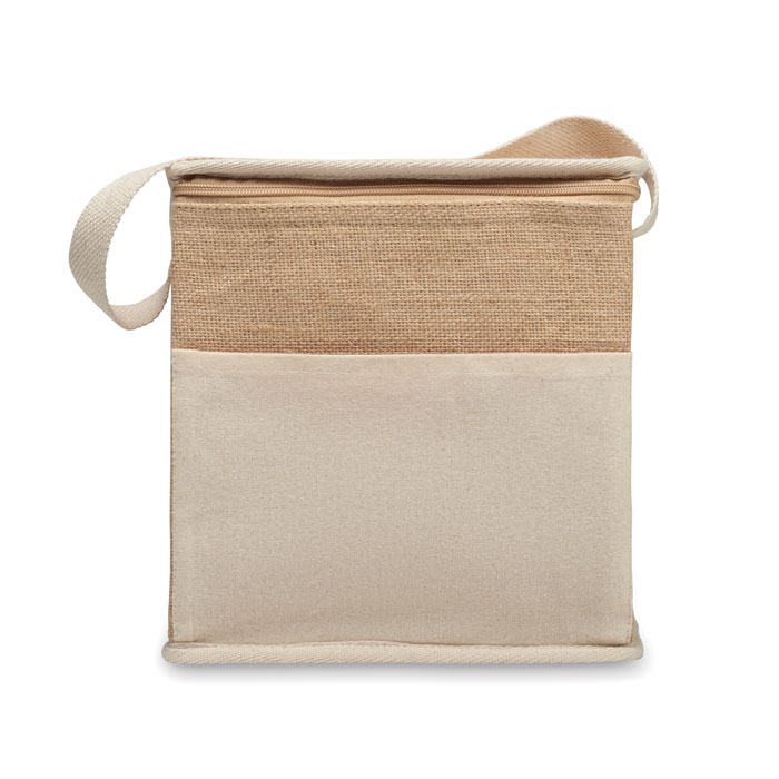 LONA - Jute and canvas cooler bag 3L