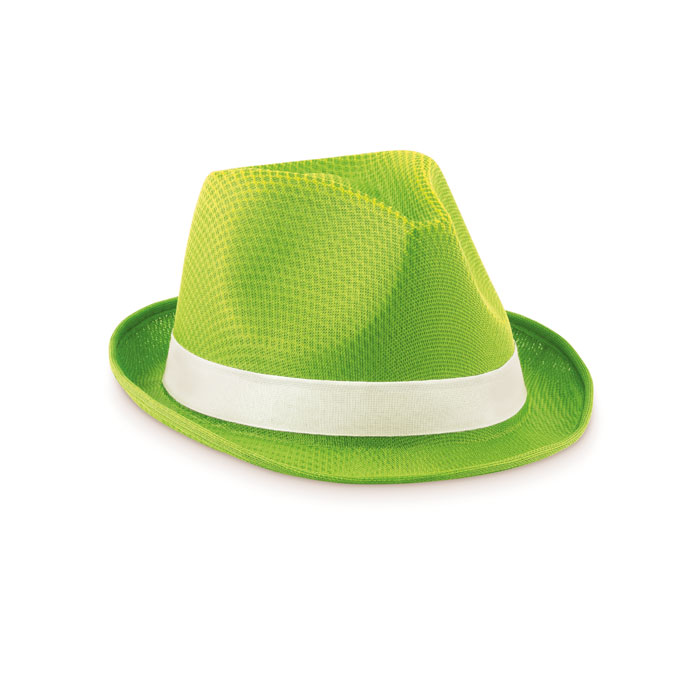 WOOGIE - Coloured polyester hat - Lime
