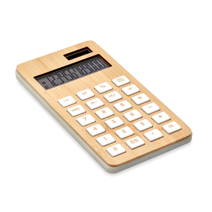 CALCUBIM - 12 digit bamboo calculator