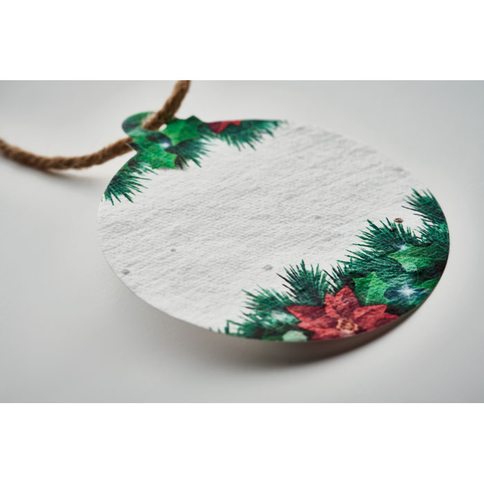 BAUSEED - Seed paper Xmas ornament