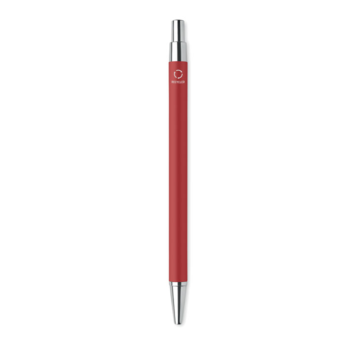 DANA - Recycled aluminium ball pen - Red