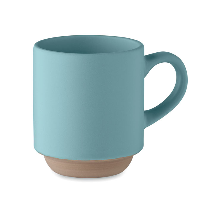 CERACK - Ceramic stackable mug 170 ml - Petrol
