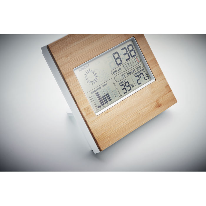 TURKU - Weather station bamboo front