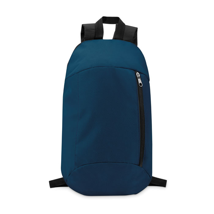 TIRANA - Backpack with front pocket - Blue
